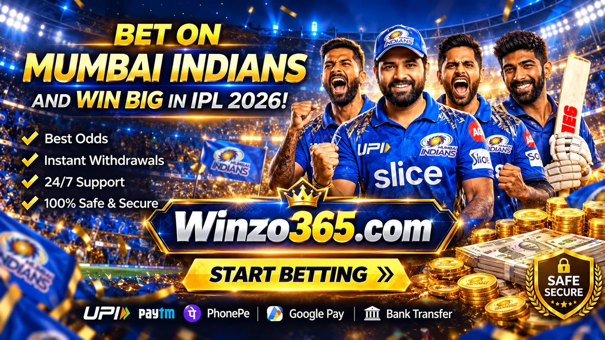 Mumbai-themed IPL promotional illustration accompanying the cricket id guide